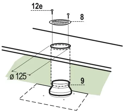 smeg SHC790N 70cm Undermount Rangehood - USE 7