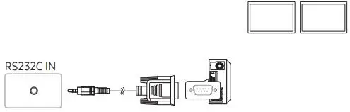 SAMSUNG QE43T 43 Inch 4K UHD Signage User Guide - Connecting to MDC