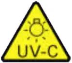 UV-C Warning Icon