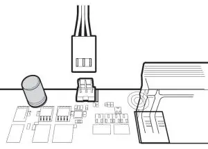 FIG 12 Attach case fan cables to motherboard headers