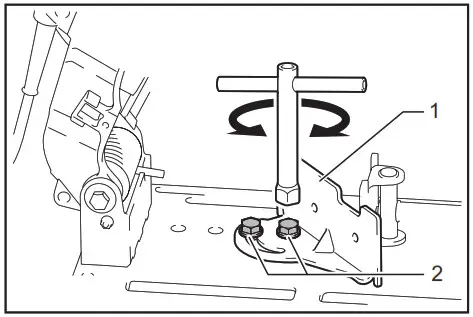 makita LW1400 14 Inch Cut-off Saw with Tool-Less - Cutting angle adjustment 2