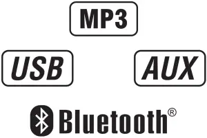 Dual XDM27BT - Logos 1