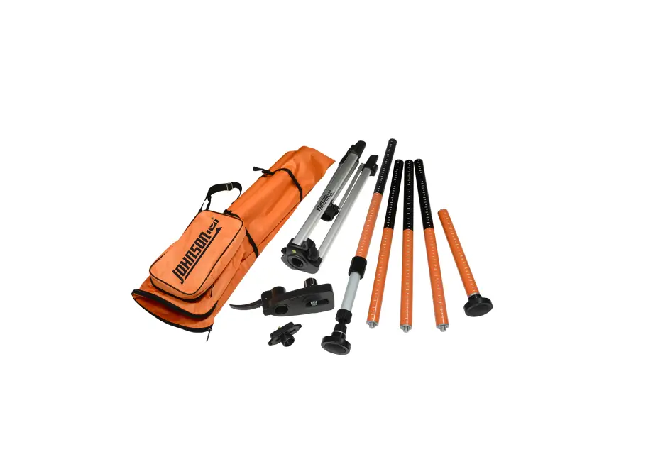 Johnson Laser Mounting Pole With Tripod 40-6301 Instruction Manual