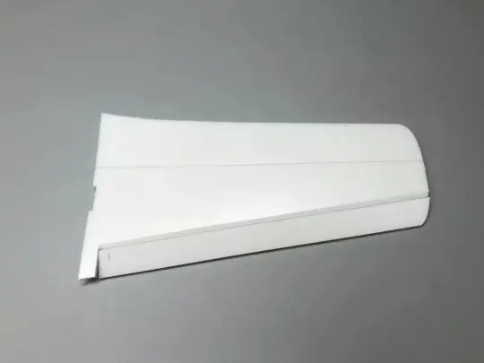 Fold the aileron