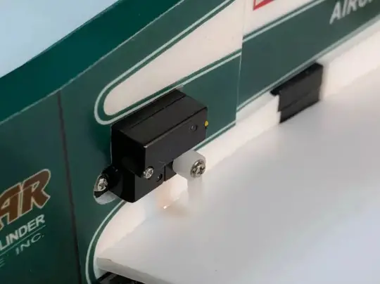 Installation of the servos