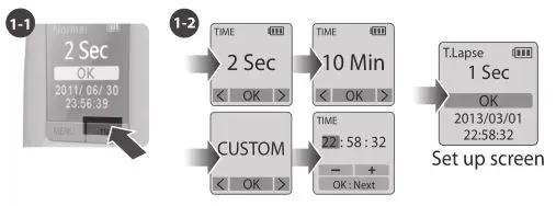 brinno TLC200 Pro - Setting the Time Interval