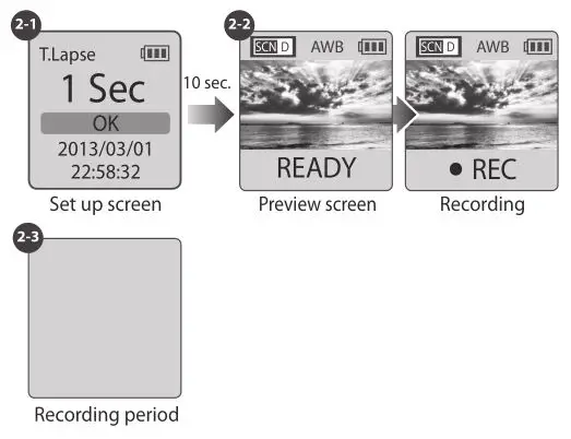 brinno TLC200 Pro - To Begin Recording