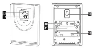 hama 00186355 Weather Station EWS-800-B