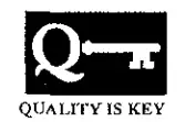 Quality is Key Logo