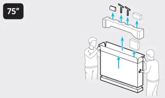 SAMSUNG QN75LS03A 75 inch Smart QLED UHD TV -figure 1