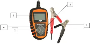 SP tools SP61062 Deluxe Battery Analyser - TOOL DESCRIPTION
