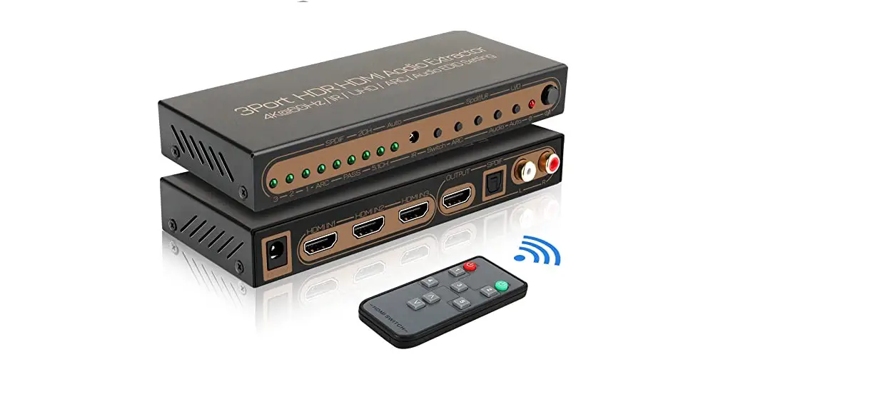 Global Sources Hdsw0032m1 5 Port Hdr Hdmi Audio Extractor User Manual Global Sources Hdsw0032m1 5 Port Hdr Hdmi Audio Extractor User Manual