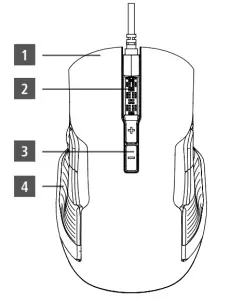 hama 00186055 REAPER 600 Gaming Mouse hama 00186055 REAPER 600 Gaming Mouse Instruction Ma