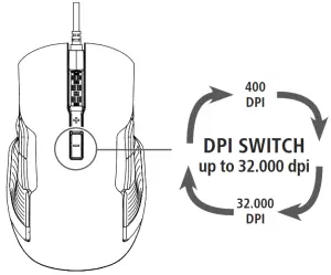 hama 00186055 REAPER 600 Gaming Mouse hama 00186055 REAPER 600 Gaming Mouse Instruction j