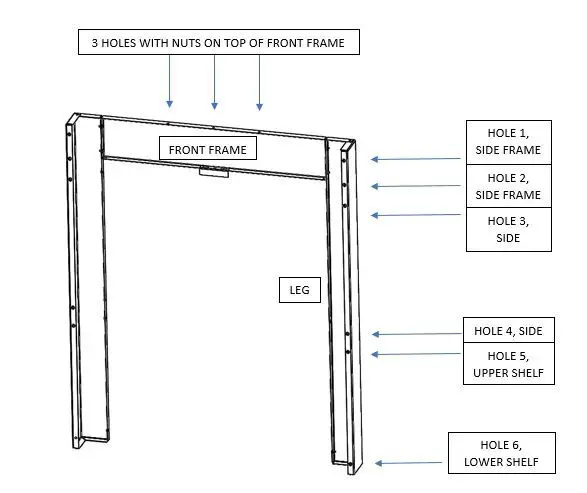 KENYON C70400WH Texan Outdoor Touch Control Mount - Front Frame 1