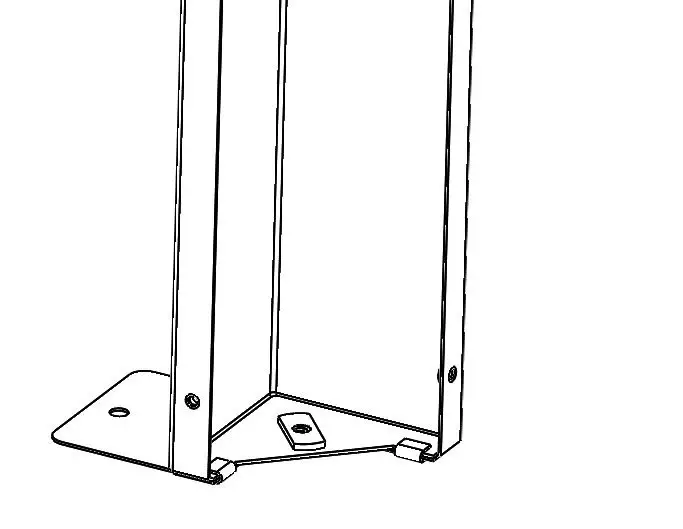 KENYON C70400WH Texan Outdoor Touch Control Mount - mounting brackets