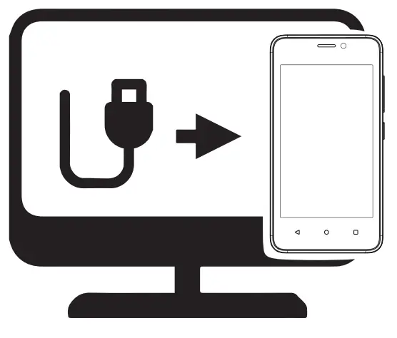 PCD p40 mobile phone - charger