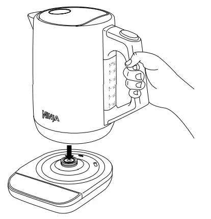 NINJA KT200 Precision Temperature Electric Kettle - USING THE KETTLE
