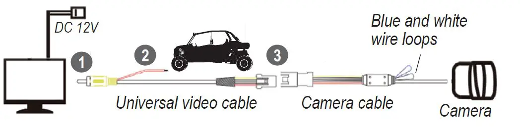 BOSS POLCAM Universal Off-Road Front or Rear-View Camera fig-1