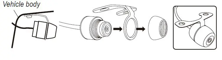 BOSS POLCAM Universal Off-Road Front or Rear-View Camera fig-3