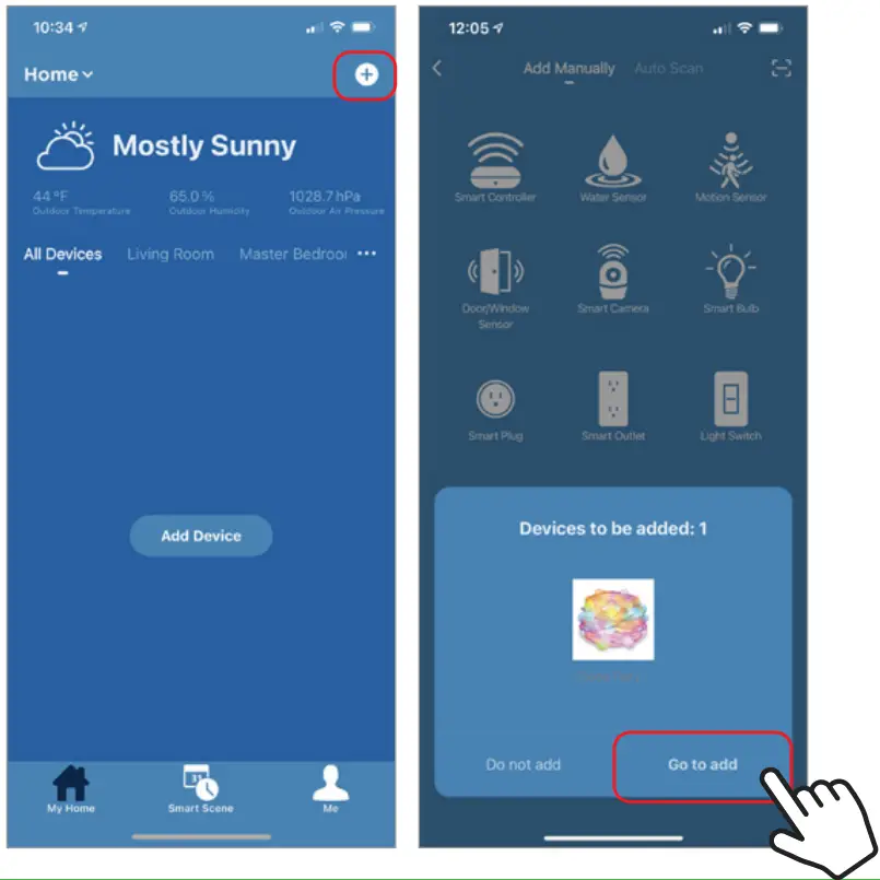 SMART POINT MSL8V2 SmartIndoor Mini Globe String Lights - app 2