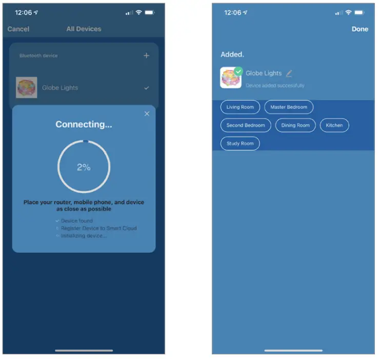 SMART POINT MSL8V2 SmartIndoor Mini Globe String Lights - app 4