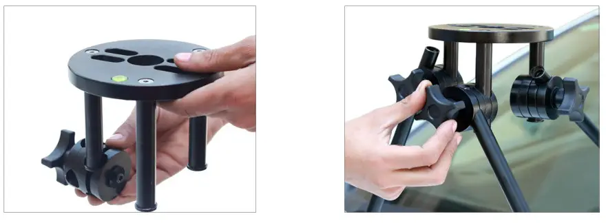 CAMTREE C-G-10 Gripper Car Suction Mount- camera platform