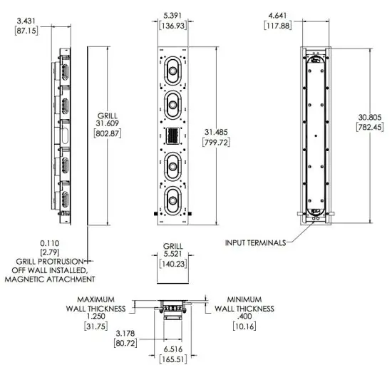 WISDOM P4i Planar Magnetic Hybrid Loudspeaker 1