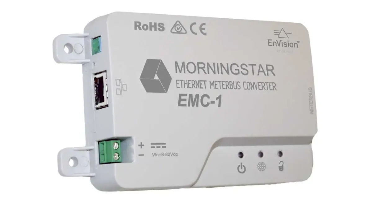 Morningstar Emc-1 Ethernet-meterbus Converter User Manual Morningstar Emc-1 Ethernet-meterbus Converter User Manual