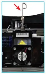 XYZPRINTING 3D Printer Da Vinci nano - Clean the nozzle 2