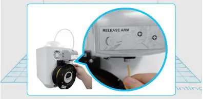 XYZPRINTING 3D Printer Da Vinci nano - Load Filament 4