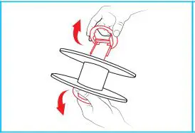 XYZPRINTING 3D Printer Da Vinci nano - Replace the New Filament Spool 2
