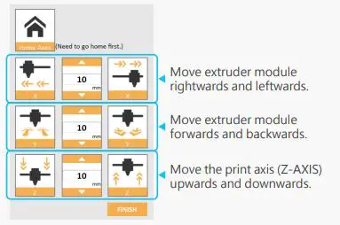 XYZPRINTING 3D Printer Da Vinci nano - Setting 1