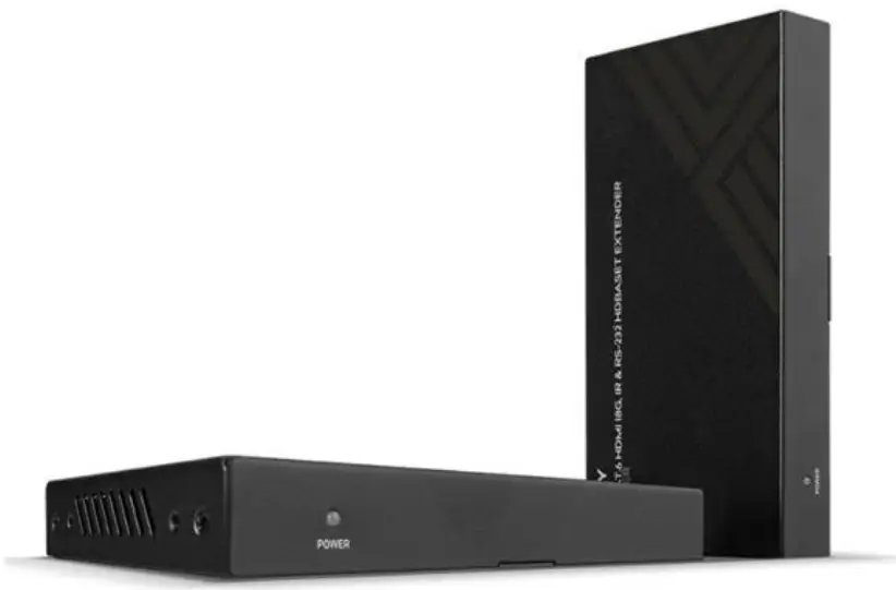 LINDY 38219 100m Cat 6 HDMI 18G IR and RS 232 HDBaseT Extender with PoC and Ethernet-