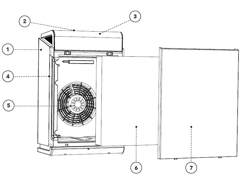 CLEANICA-60 KJ260G-E601-Air-Purifier-fig-2