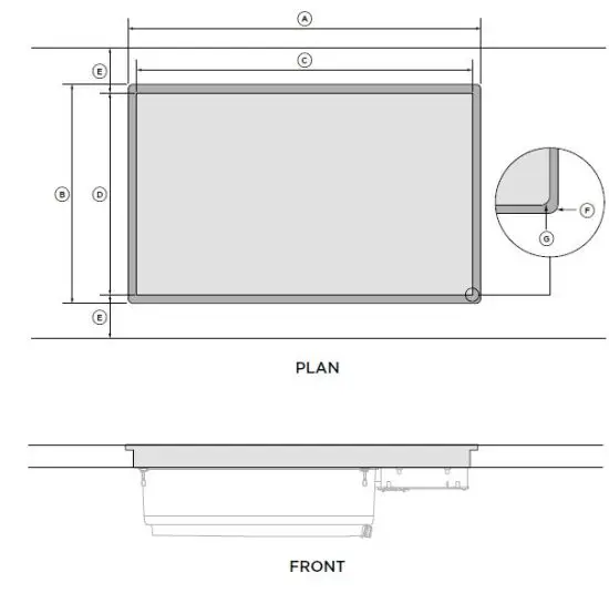 FISHER PAYKEL CID364DTB4 Downdraft Induction Cooktop 8