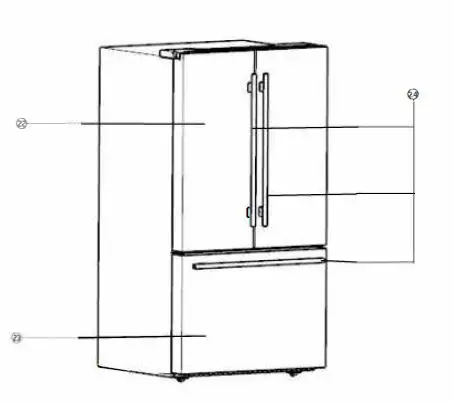 FORTE 450 Series FFD27ESSSS 36-Inch-French-Door-Refrigerator-fig-24
