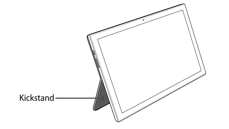 ASUS E17741 CM3000DVA Chromebook - Tablet stand