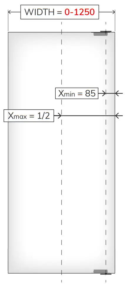 PortaPivot V2 NL Self Closing Pivot Hinge Systems - fig 5