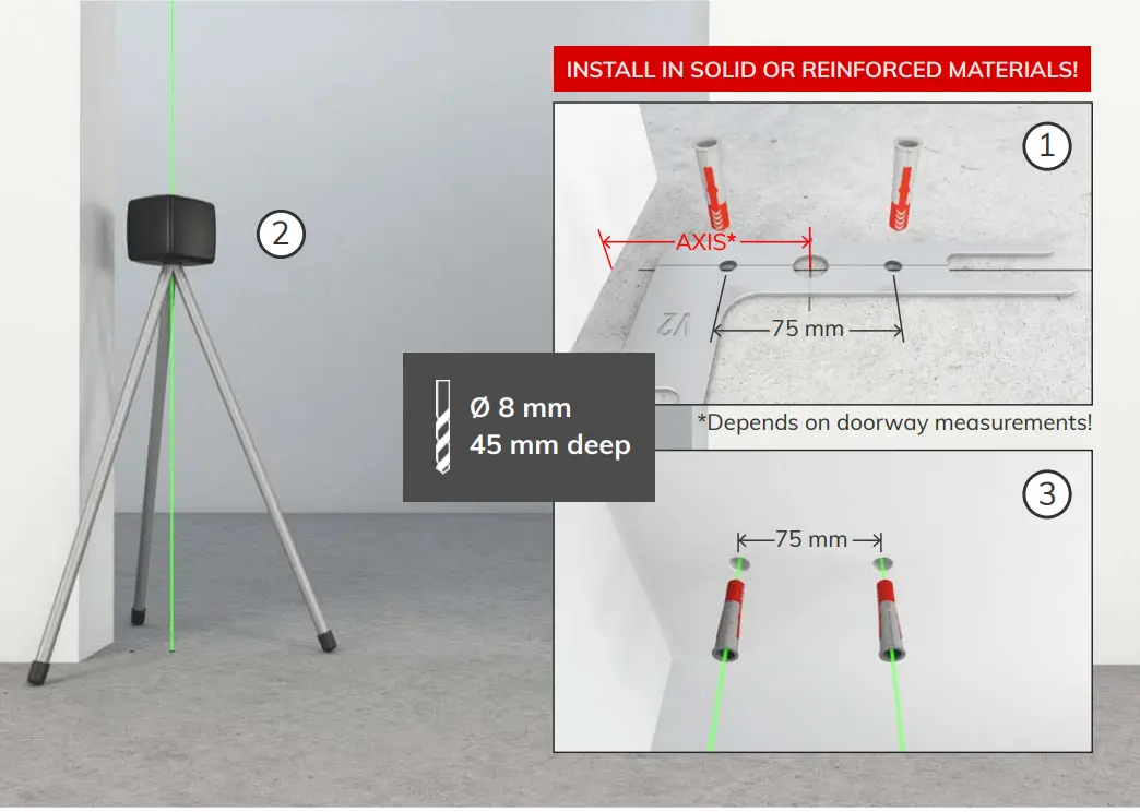 PortaPivot V2 NL Self Closing Pivot Hinge Systems - fig 9