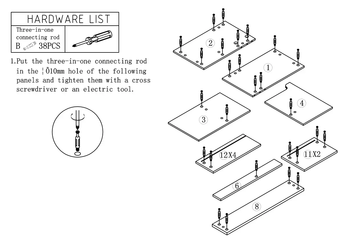 Menards HESEBC046 Briarwood Highpoint 42 W x 18 D Fog Bathroom Vanity Cabinet - STEP 1