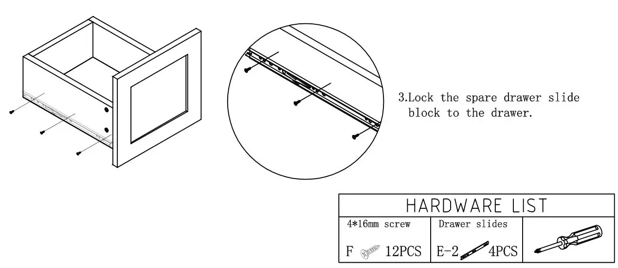 Menards HESEBC046 Briarwood Highpoint 42 W x 18 D Fog Bathroom Vanity Cabinet - STEP 10