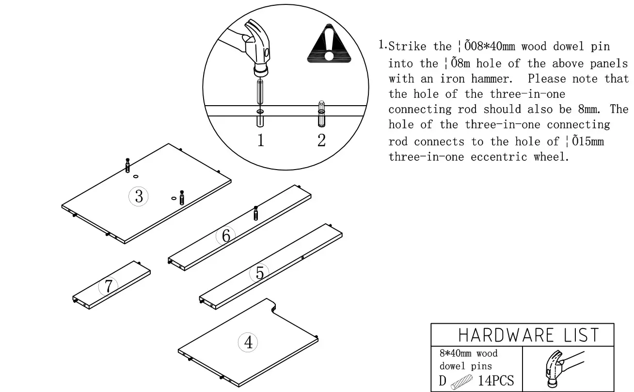 Menards HESEBC046 Briarwood Highpoint 42 W x 18 D Fog Bathroom Vanity Cabinet - STEP 2