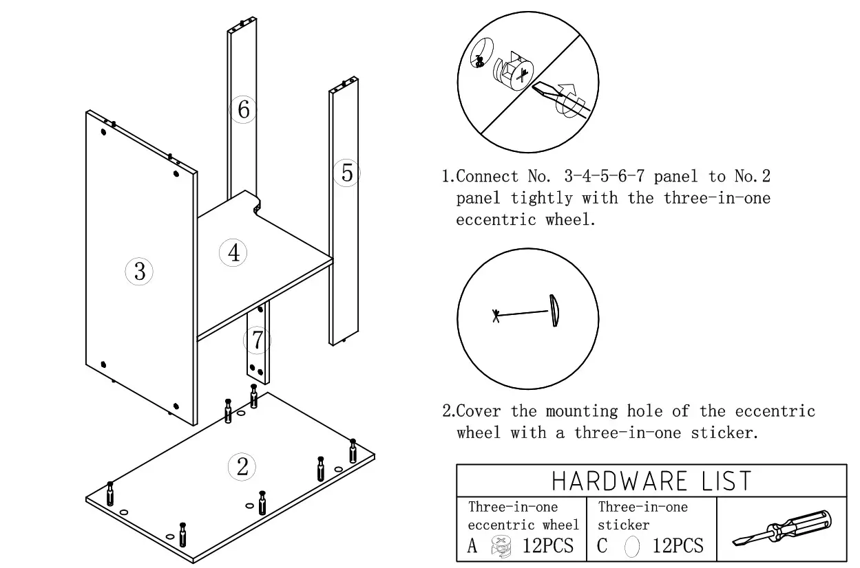Menards HESEBC046 Briarwood Highpoint 42 W x 18 D Fog Bathroom Vanity Cabinet - STEP 5