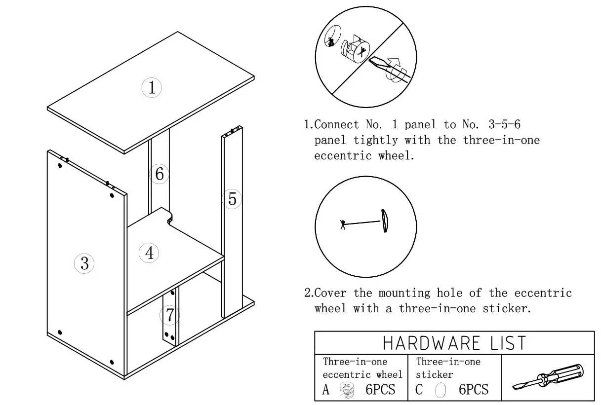 Menards HESEBC046 Briarwood Highpoint 42 W x 18 D Fog Bathroom Vanity Cabinet - STEP 6