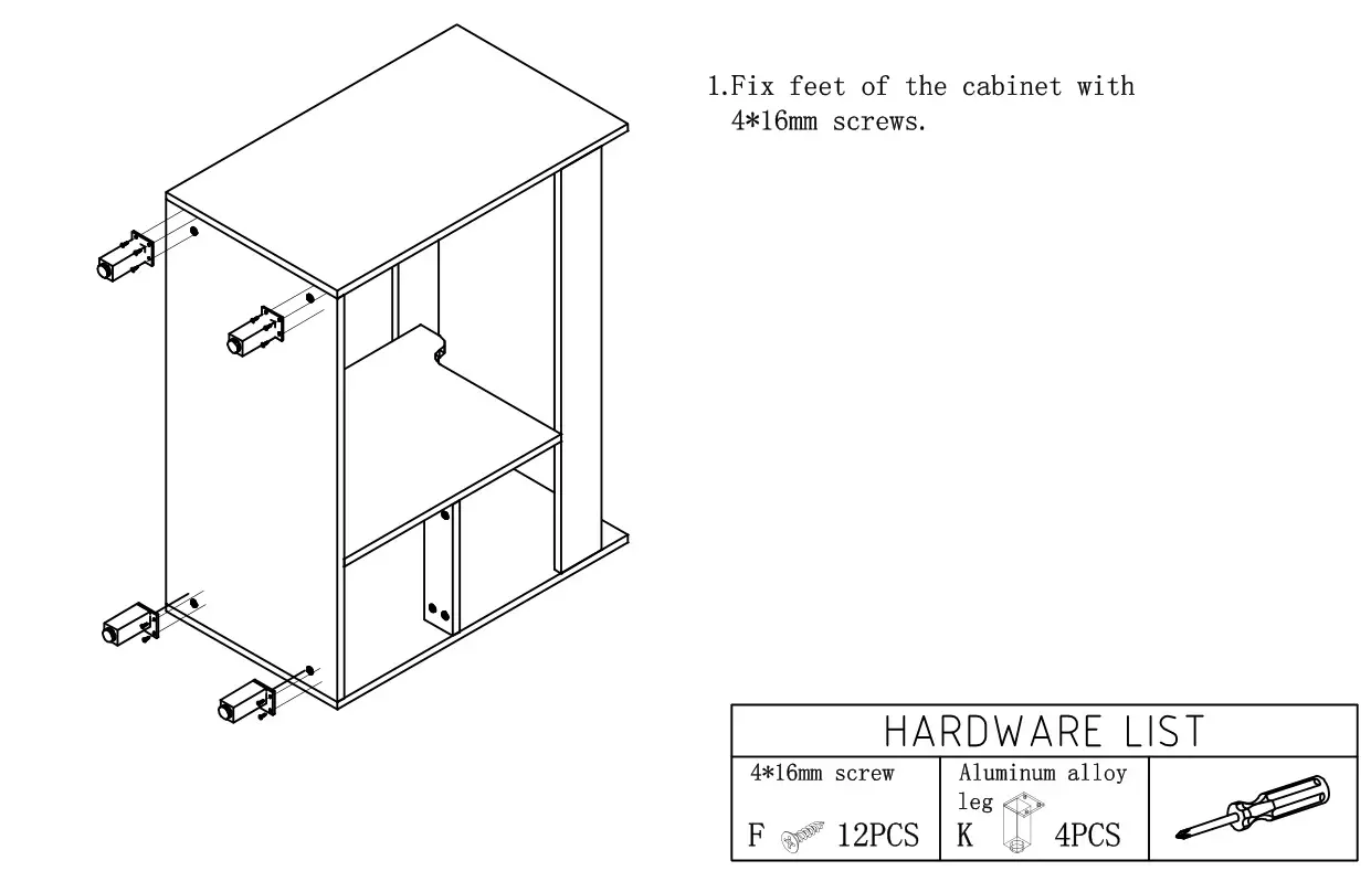 Menards HESEBC046 Briarwood Highpoint 42 W x 18 D Fog Bathroom Vanity Cabinet - STEP 7