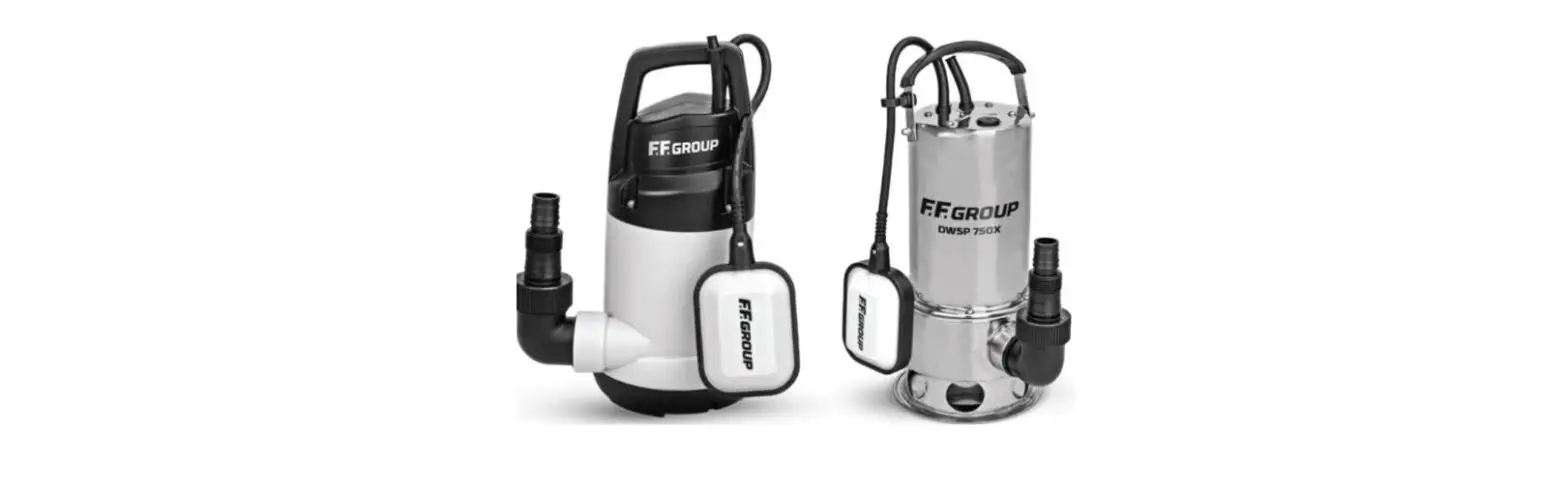 F F Group Dwsp 1100x Submersible Pump For Clear Water Instruction Manual