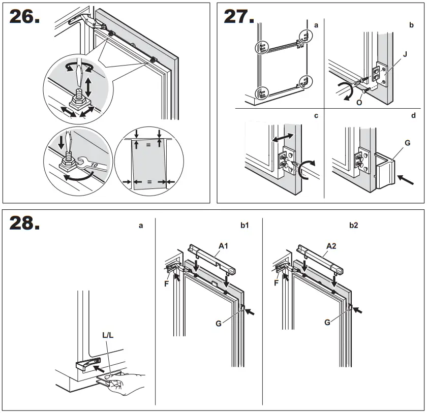 AEG 062022 Built-in Fridge Freezer - Image 13