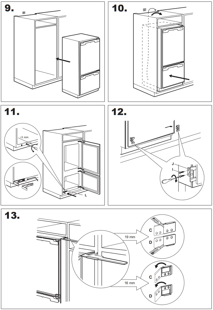 AEG 062022 Built-in Fridge Freezer - Image 16