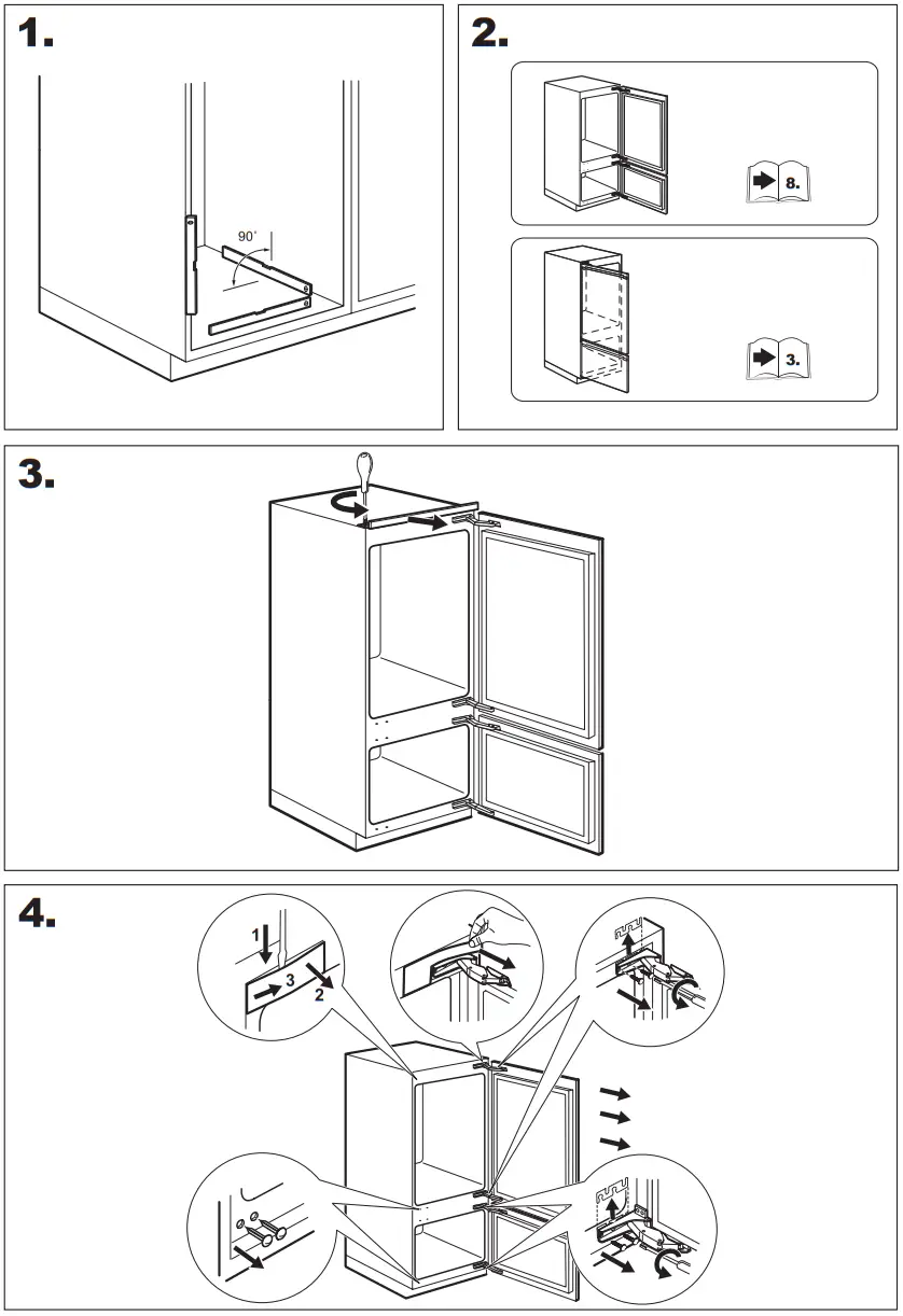 AEG 062022 Built-in Fridge Freezer - Image 18